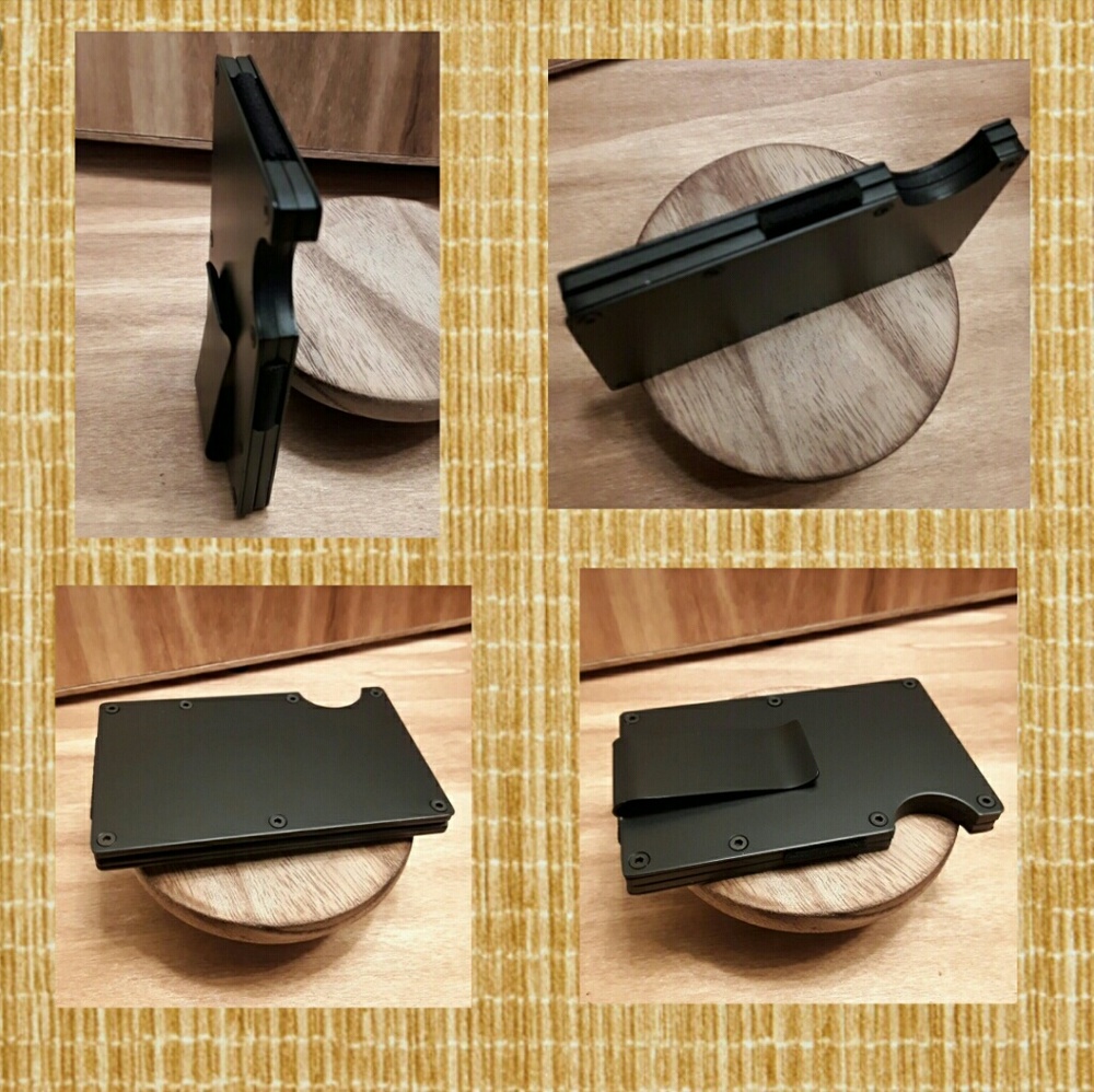 NEW Stainless Steel Money Clip Card Holder - Picture 4 of 7